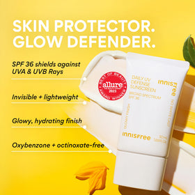 innisfree lotion texture close-up demonstrating lightweight, fast absorption