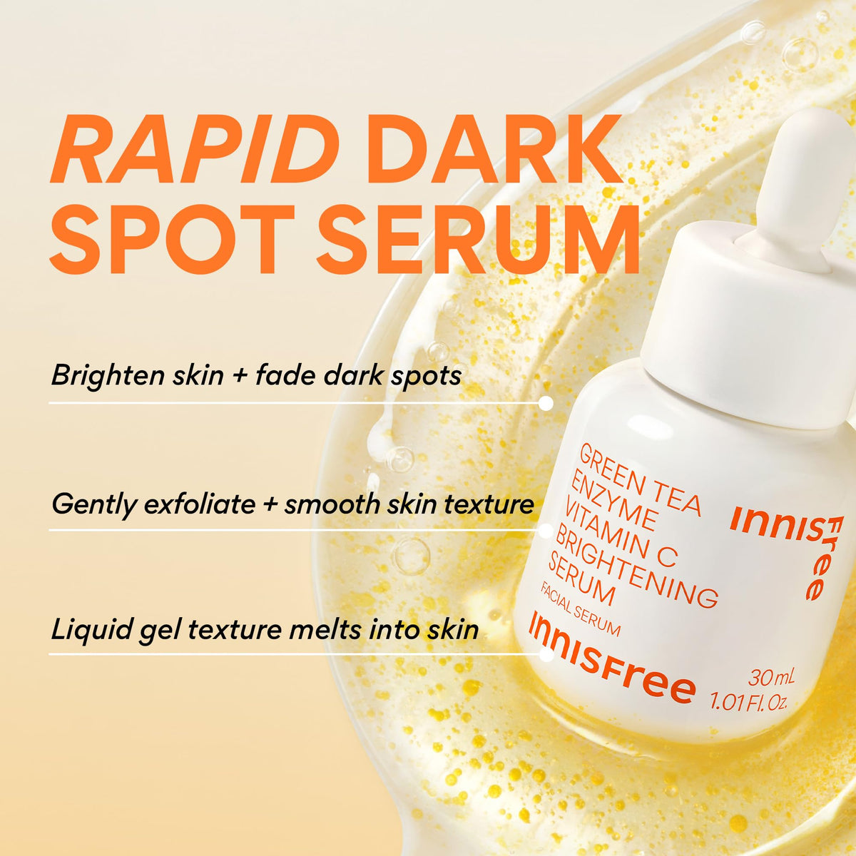 innisfree close-up texture with vitamin C capsules for glowing skin