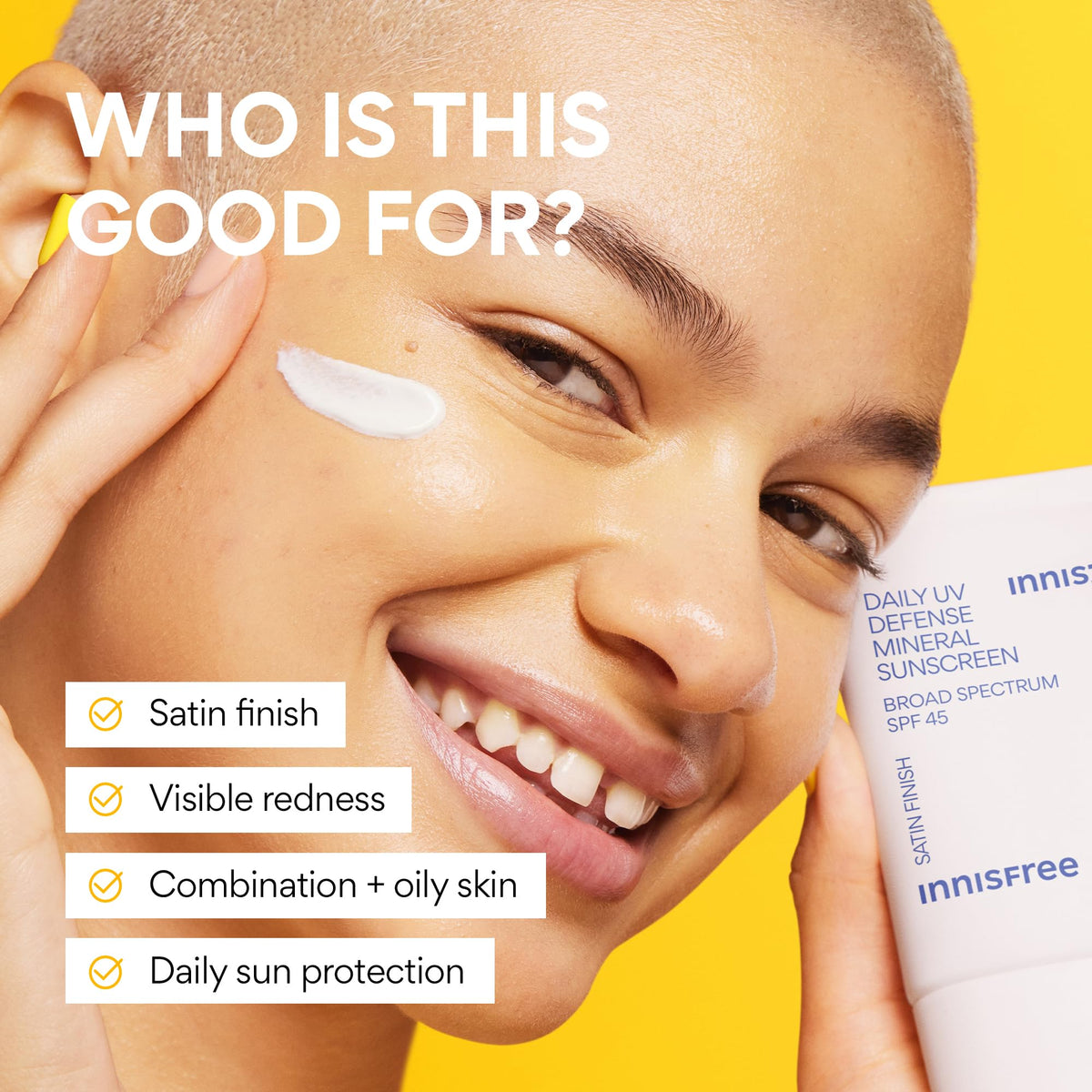 innisfree sunscreen tube inside travel bag showing compact portability benefit