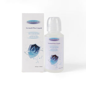 INNOCOSVATE Germall Plus front bottle showing label and compact packaging benefit