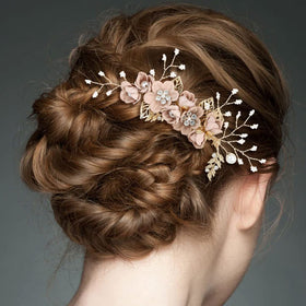 inSowni close-up of fabric flower and rhinestone detail, highlighting delicate craftsmanship