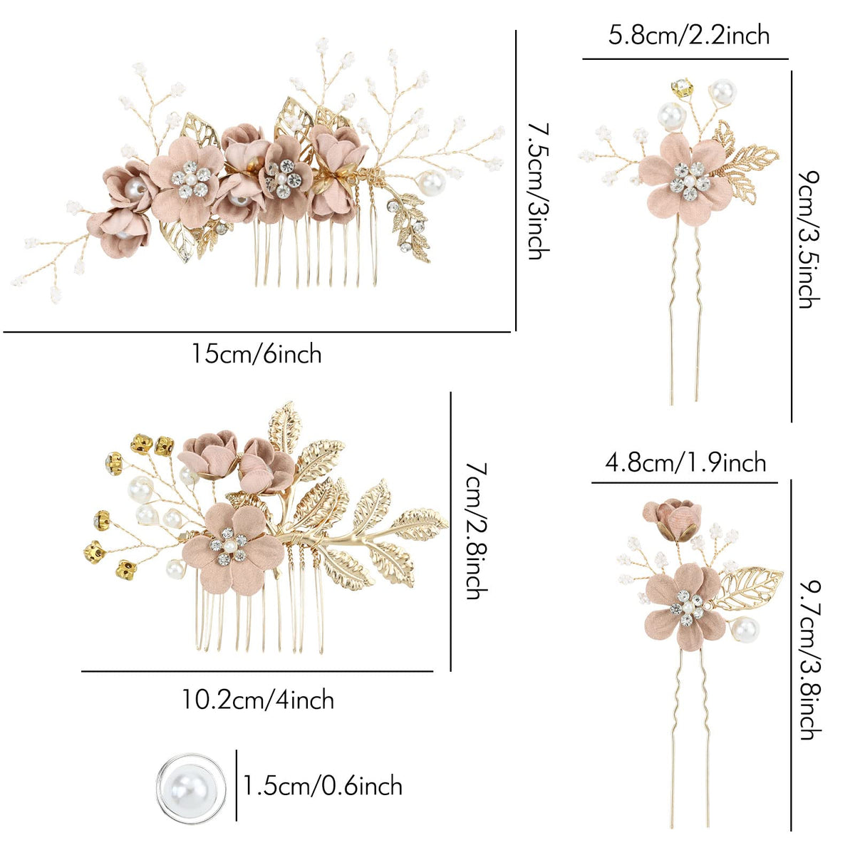 inSowni laid-out kit displaying sizes and pieces, helpful for planning hairstyle placement