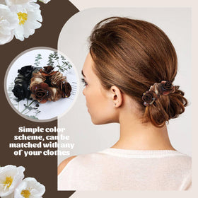 inSowni scrunchie next to ruler showing 9cm unstretched size and stretch range
