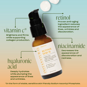 InstaNatural serum dropper releasing silky texture for easy application