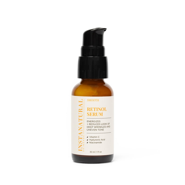 InstaNatural front bottle showing product branding and clean packaging