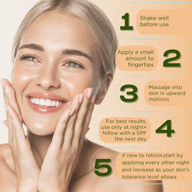 InstaNatural ingredient arrangement showing vitamin C and hyaluronic benefits
