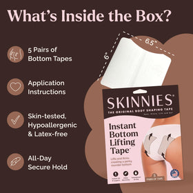Instant Lifts label with patent and made in USA mark for trusted quality
