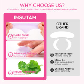 Insutam product label and contents view showing ingredient clarity benefit