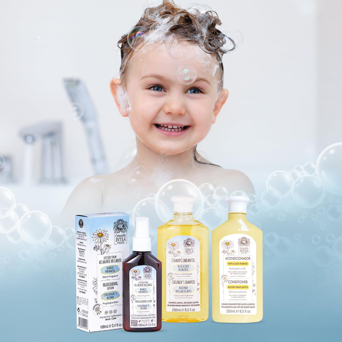 Intea bottles in hand for size comparison and easy family use