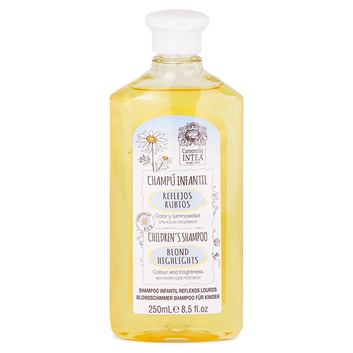 Intea front bottle showing label and 8.5oz size for easy identification