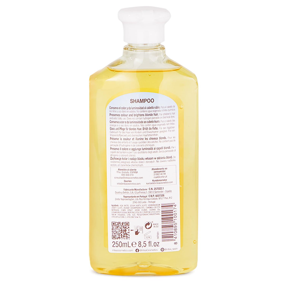 Bathroom shelf with Intea bottle suggesting everyday family use