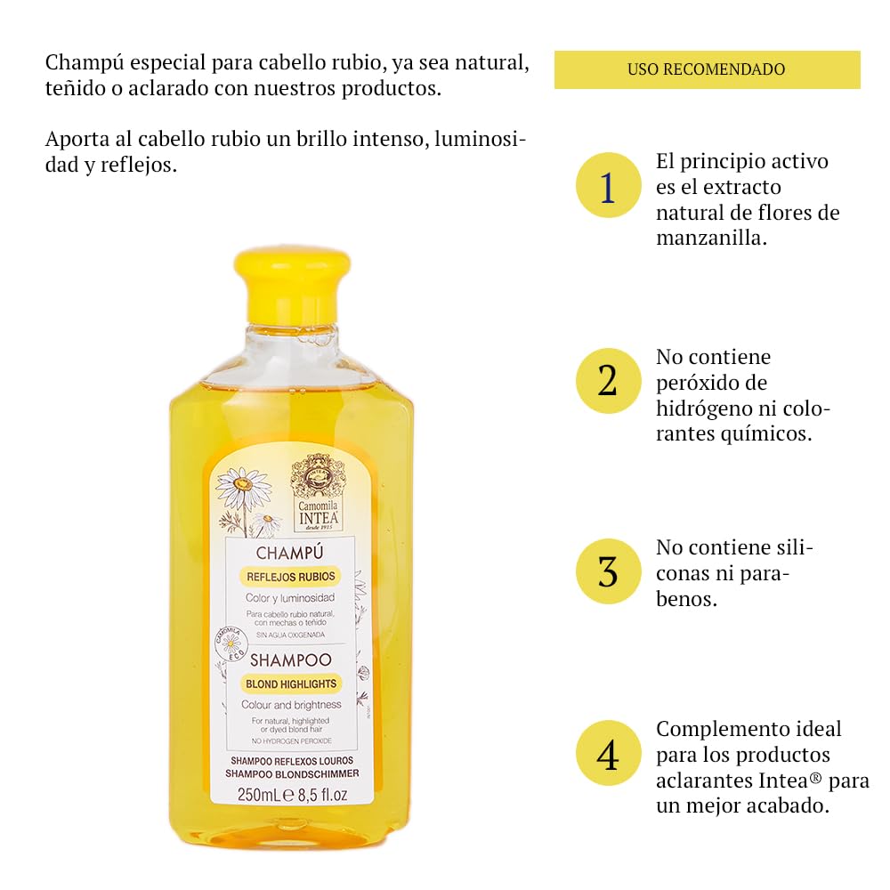 Intea duo with hair mask illustrating complete blonde care