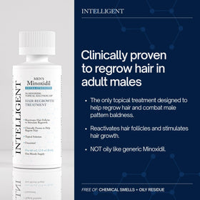 Intelligent Shop solution texture close-up demonstrating fast-drying, non-greasy finish benefit