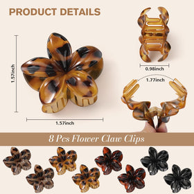 Interesse close-up of resin floral detail showing texture and decorative charm
