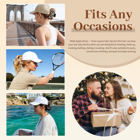 Interesse four-piece pack flat-lay showing included clips for gifting or multiple styles