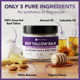 Intimate Rose applying balm to hand demonstrates quick absorption benefit