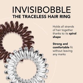 invisibobble close-up of spiral texture highlighting smooth finish and tangle-free benefit