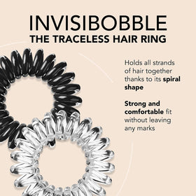 invisibobble close-up of spiral texture highlighting smooth finish and gentle grip