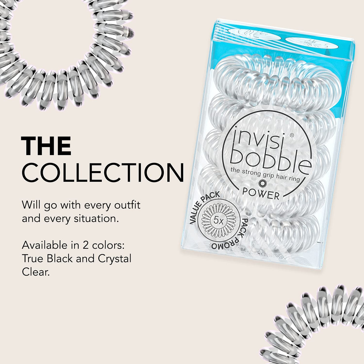 invisibobble in gym bag with towel showing everyday active convenience