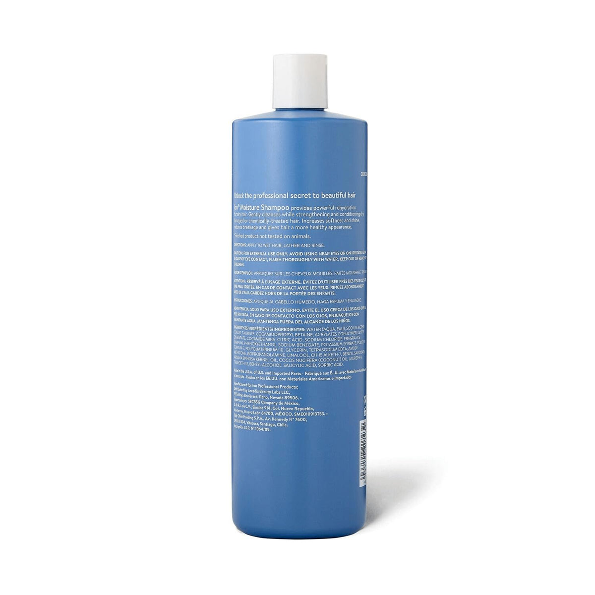 ion close-up of creamy lather illustrating moisturizing performance