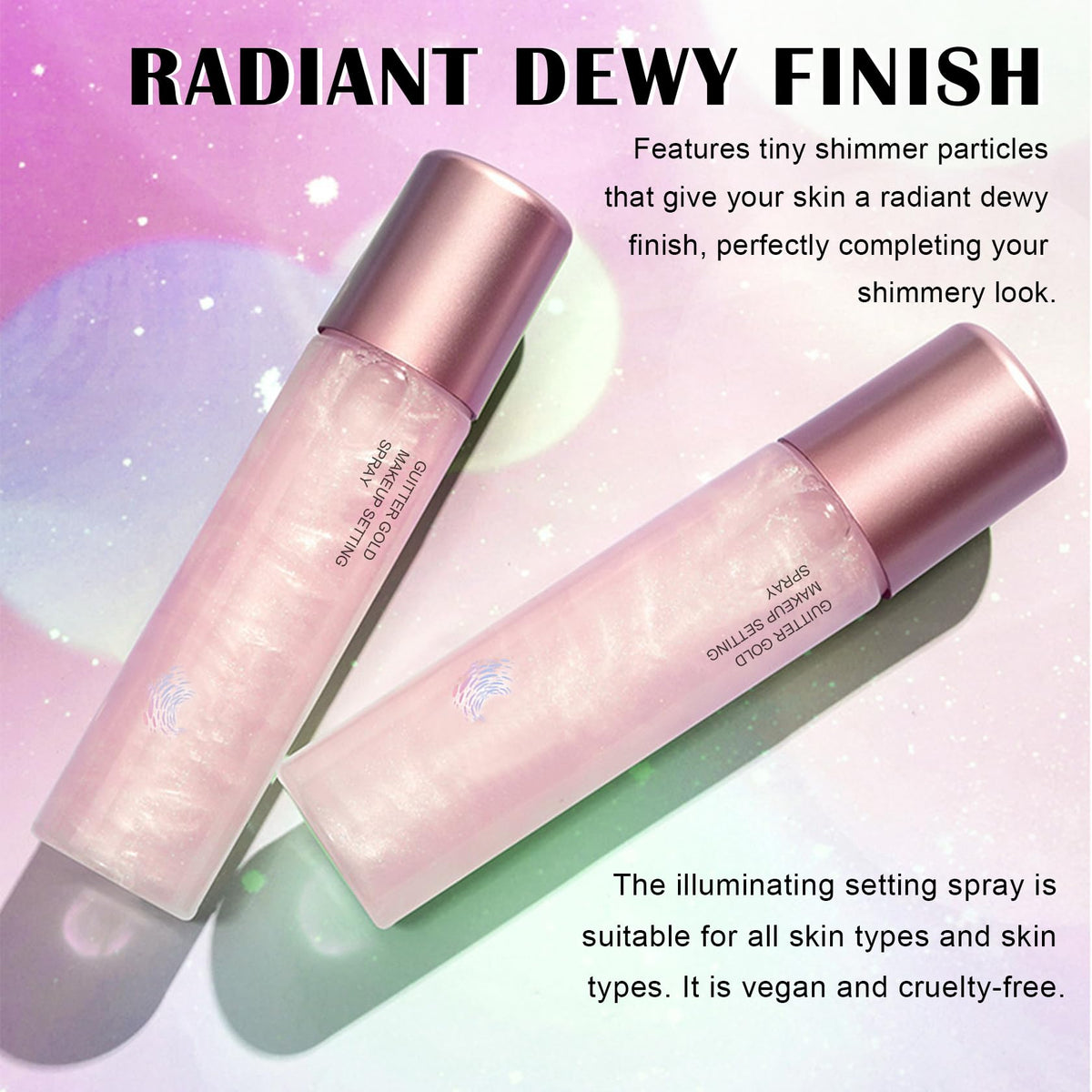 IONSGAKO dewy skin on model outdoors providing luminous healthy-looking glow