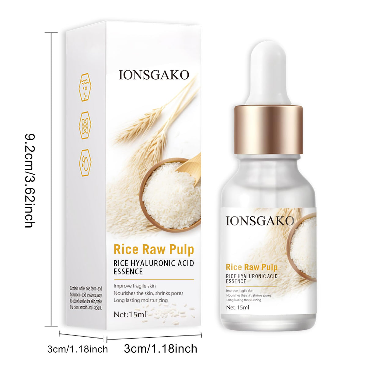 IONSGAKO lifestyle vanity scene showing daily skincare routine benefit