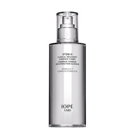 IOPE XMD Stem III front bottle showing label and sleek packaging for clear product identification and trust