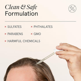 iRestore textured serum close-up highlighting lightweight absorption