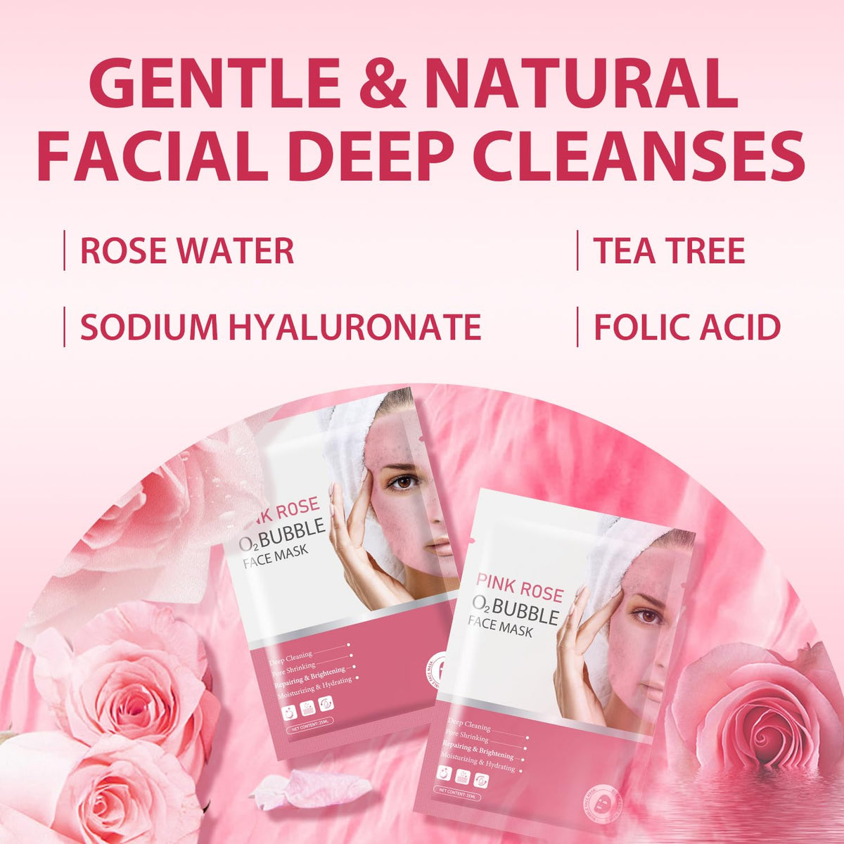 IREV before and after comparison revealing cleaner, refreshed skin