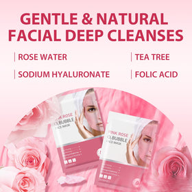 IREV before and after comparison revealing cleaner, refreshed skin