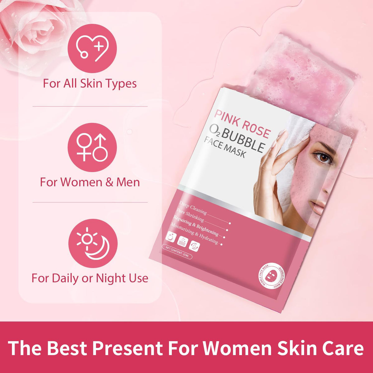 IREV pack of 10 masks neatly arranged for value and convenience