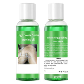 IREV peeling oil on bathroom counter in routine setting, suggests daily skincare use