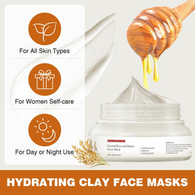 IREV spoon scooping mask showing smooth consistency and easy use