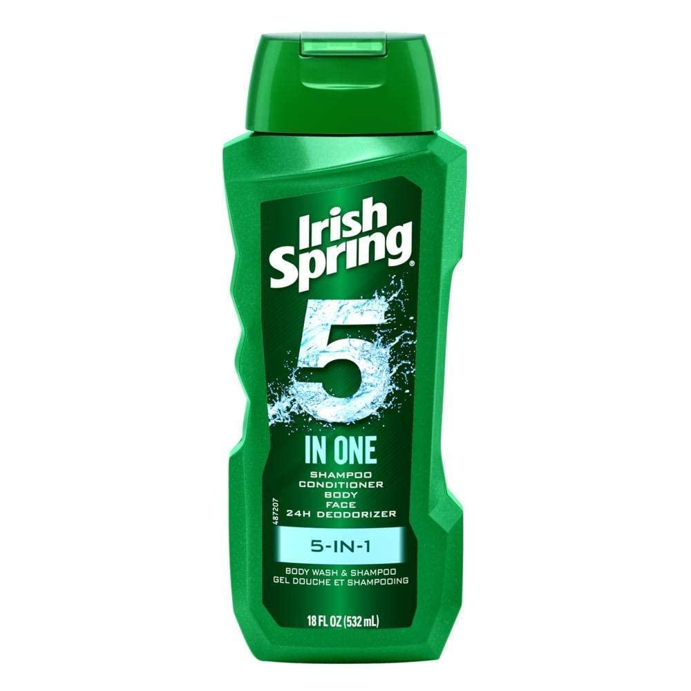 Irish Spring bottle cap leak-proof design for reliable travel