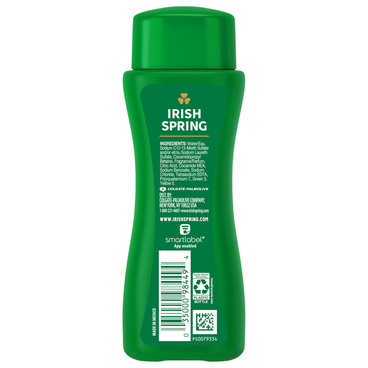 Irish Spring twenty-four travel bottles arranged to show bulk convenience
