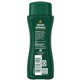 Irish Spring applied to hand demonstrating quick face and body use