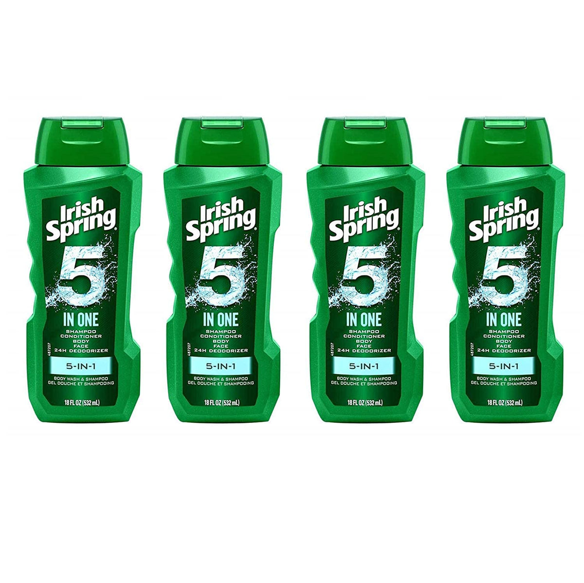 Irish Spring front packaging showing label and scent benefits