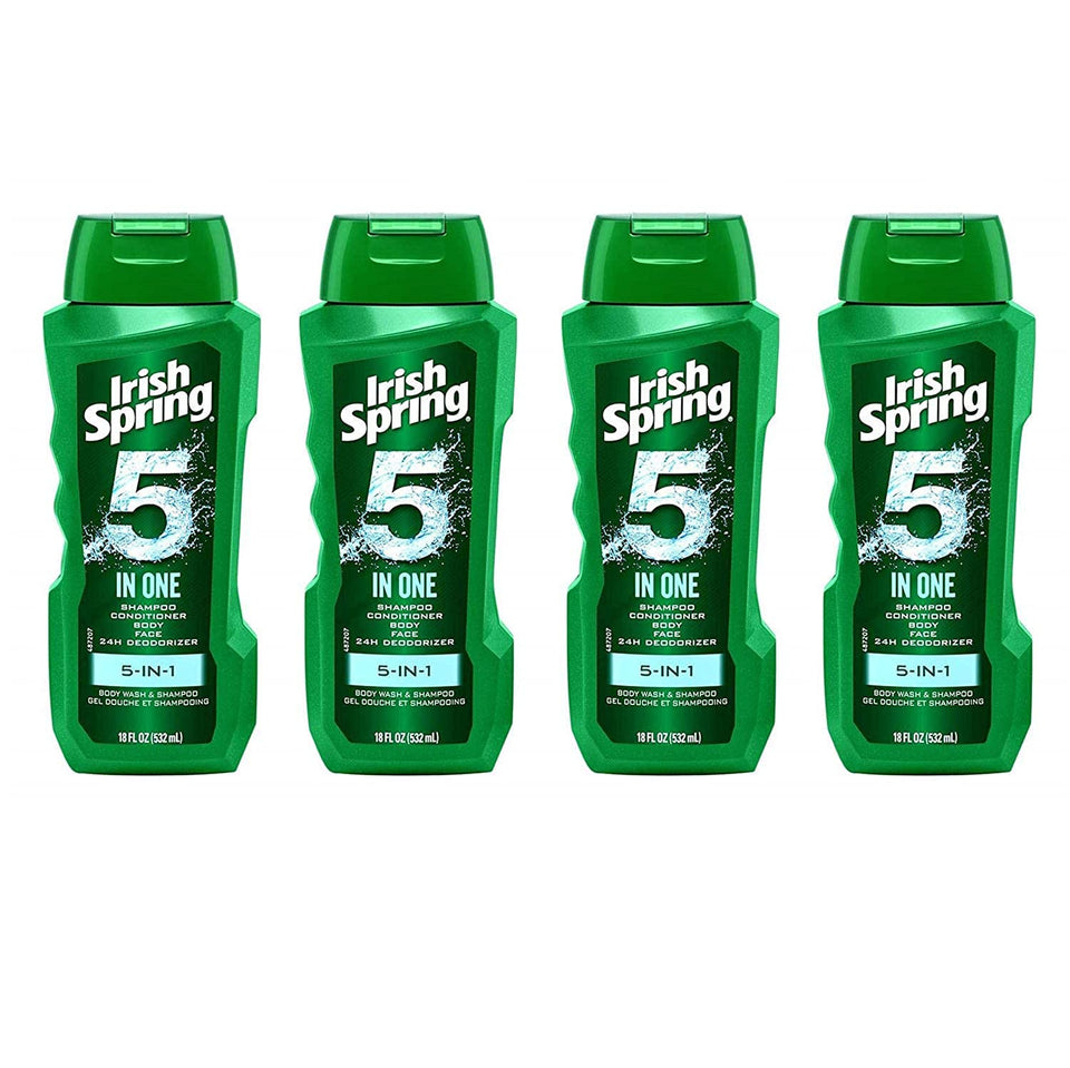 Irish Spring front packaging showing label and scent benefits