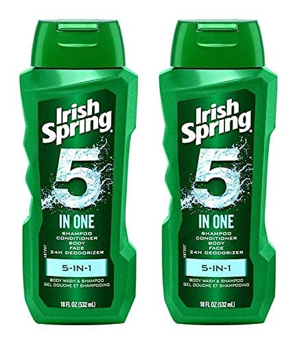 Irish Spring in a gym bag demonstrating convenient on-the-go freshness
