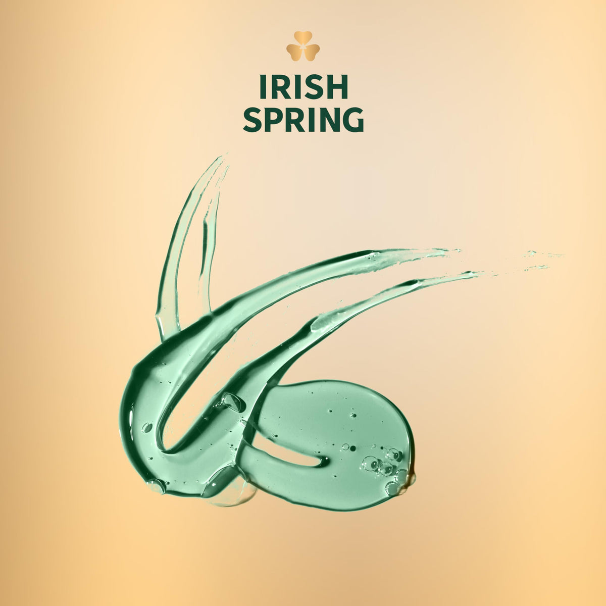 Irish Spring foam texture close-up showing rich suds and gentle cleanse