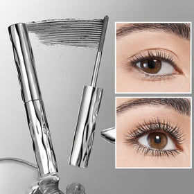 Generic Iron Wand Mascara swatch texture showing tubing formula for long lasting wear