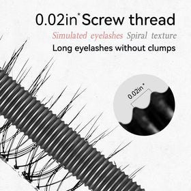 Generic Iron Wand Mascara waterproof test proving smudge proof performance