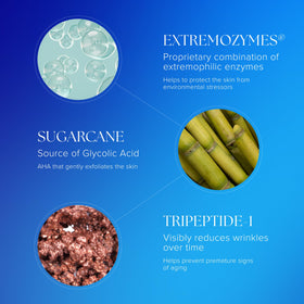 iS CLINICAL ingredient label close-up highlighting active botanicals and actives