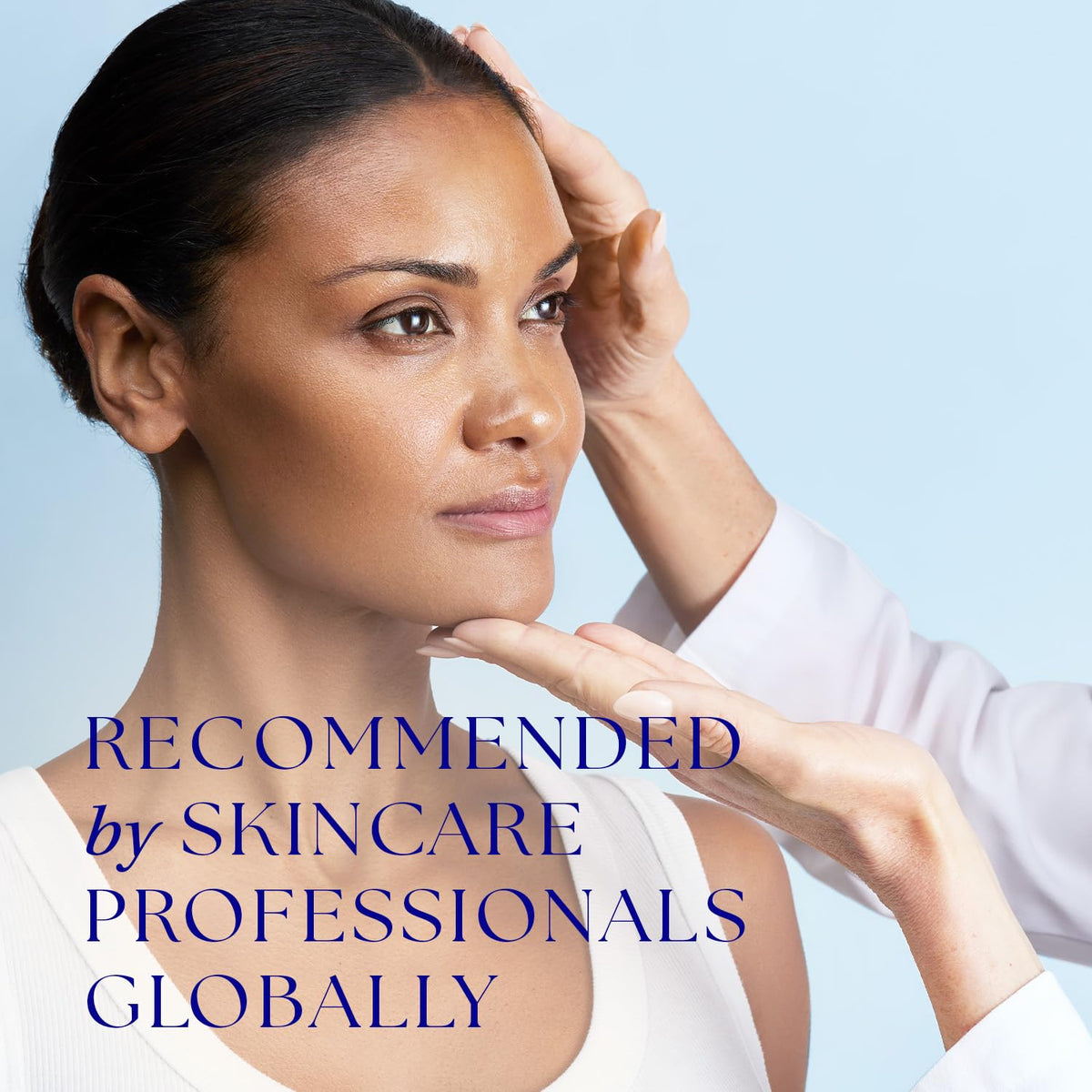 iS CLINICAL mist setting makeup illustrating longer wear benefit