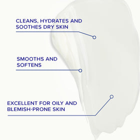 iS CLINICAL creamy texture close-up illustrating hydrating formula benefits