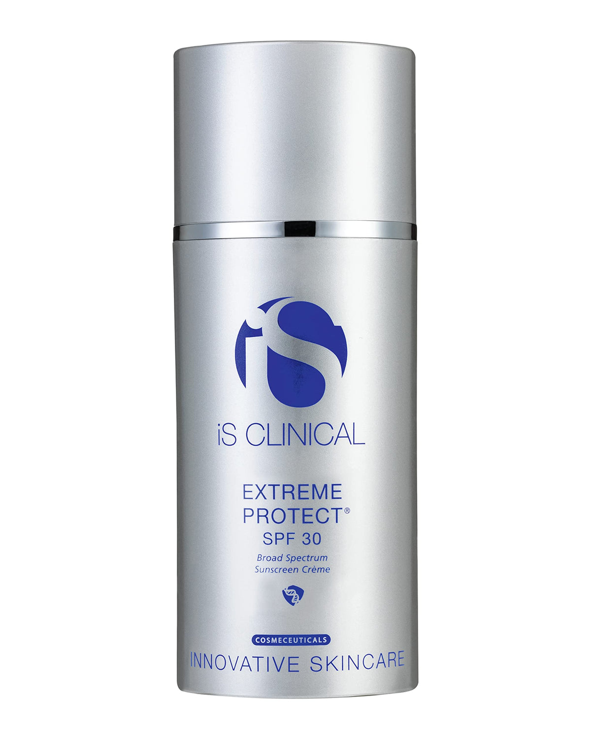 iS CLINICAL front packaging showing SPF 30 and daily protection benefit