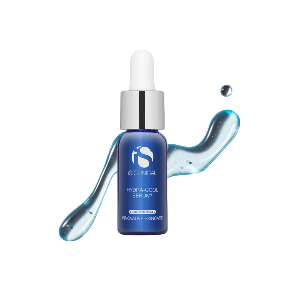 iS CLINICAL front bottle shot showing sleek packaging and cooling benefit