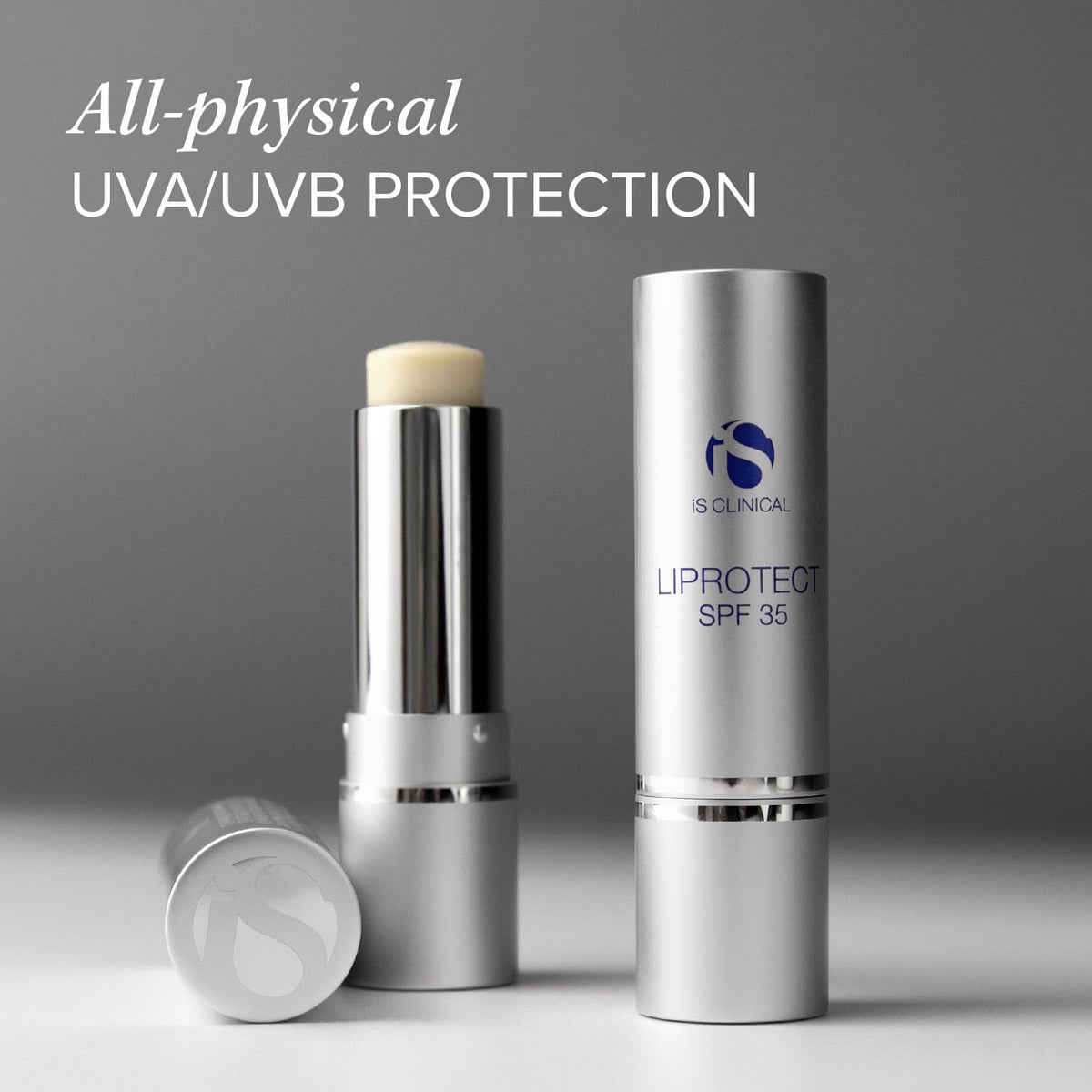 iS CLINICAL Liprotect size comparison for travel-friendly convenience