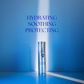 iS CLINICAL dispensing pump showing controlled dosage and ease