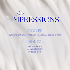 iS CLINICAL close-up texture swatch illustrating lightweight hydration